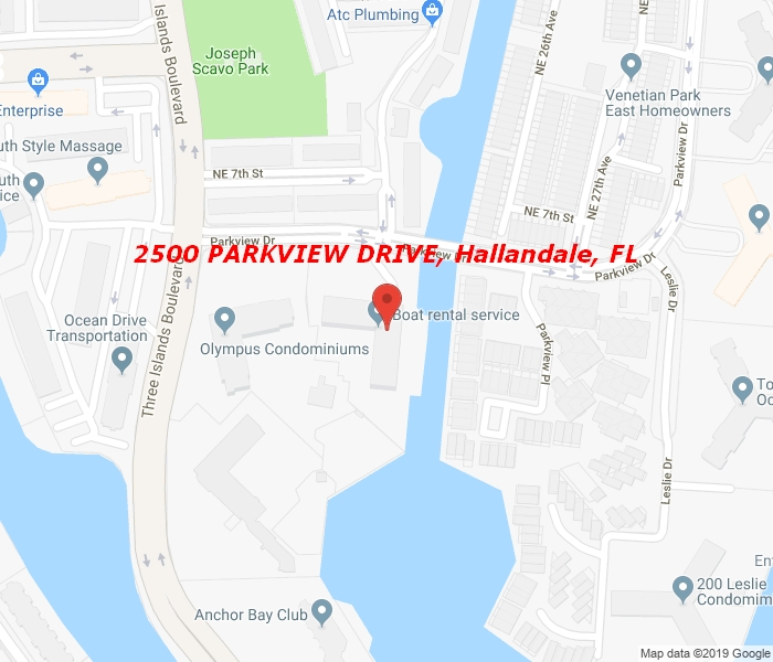 2500 PARKVIEW DRIVE  #1019, Hallandale Beach, Florida, 33009